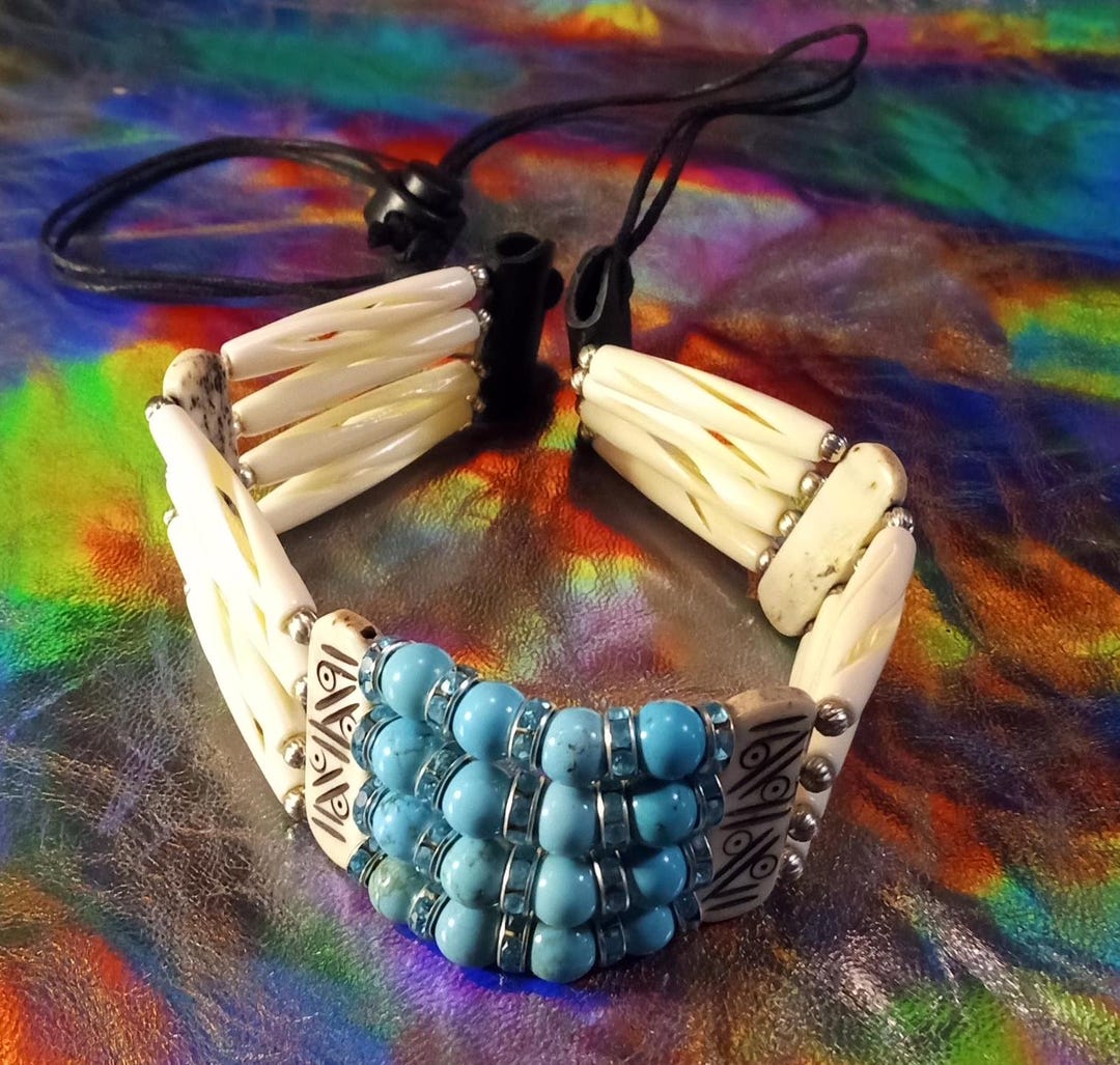 Asteria Brill 24 Inch Pink Buffalo Bone Hairpipe Necklace main image 1