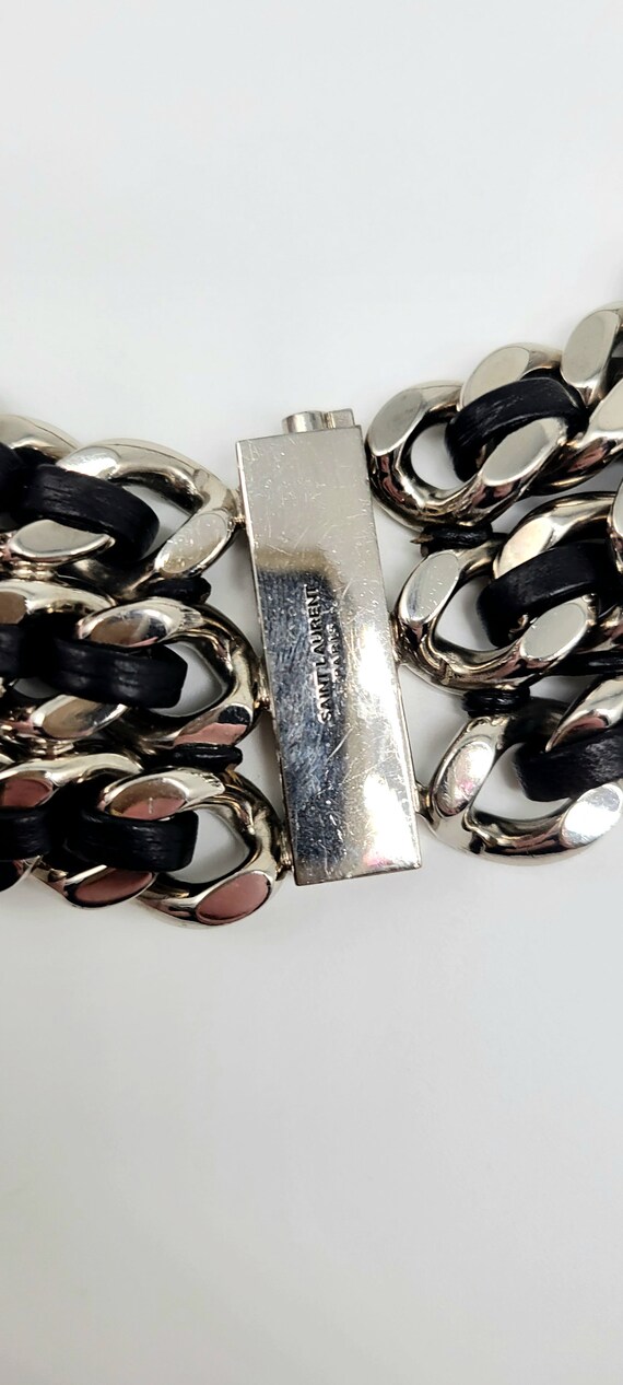 ネックレス・チョーカー Saint Laurent Necklace SAINT LAURENT】メタル カーブチェーン ネックレス (Saint