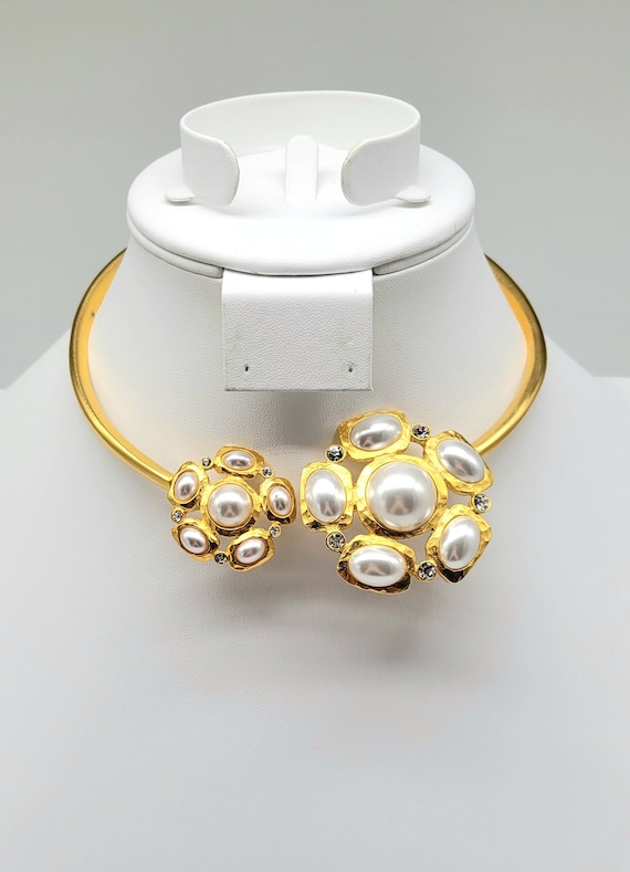 Kenneth Jay Lane Necklace, Mabe Pearl Necklace, P… - image 7