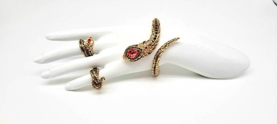Roberto cavalli ring snake best sale