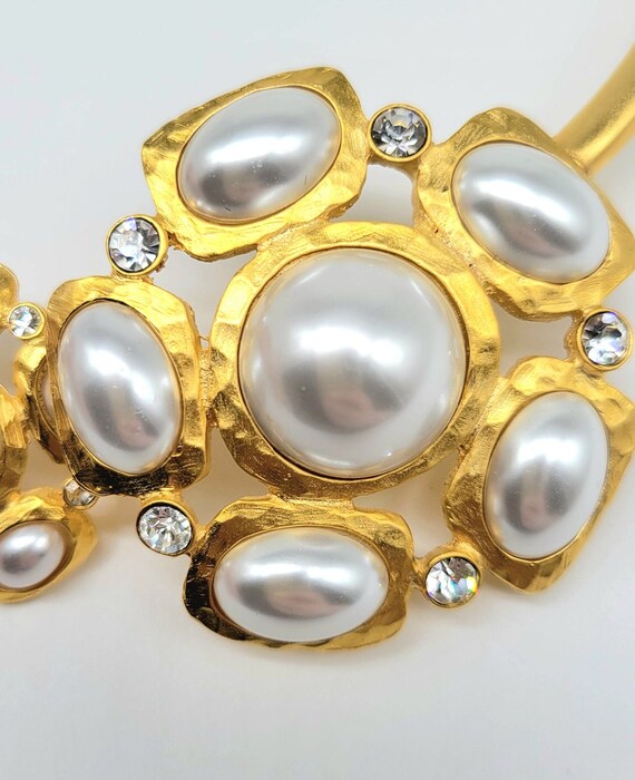 Kenneth Jay Lane Necklace, Mabe Pearl Necklace, P… - image 6