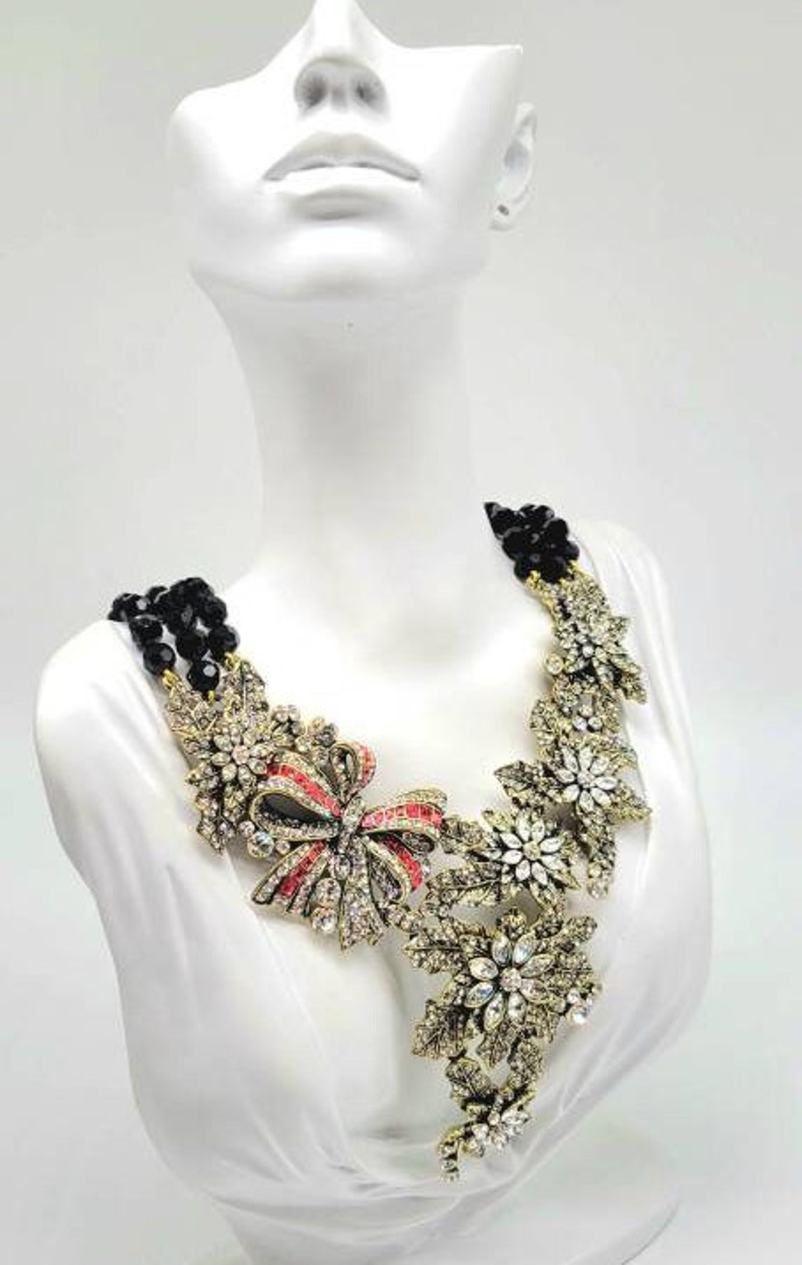 Oversize Statement Necklace Set