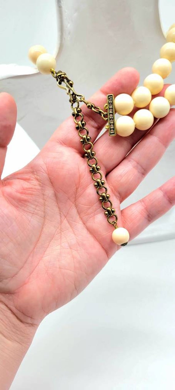 Starfish Necklace with Beads, Vintage Starfish Ne… - image 8