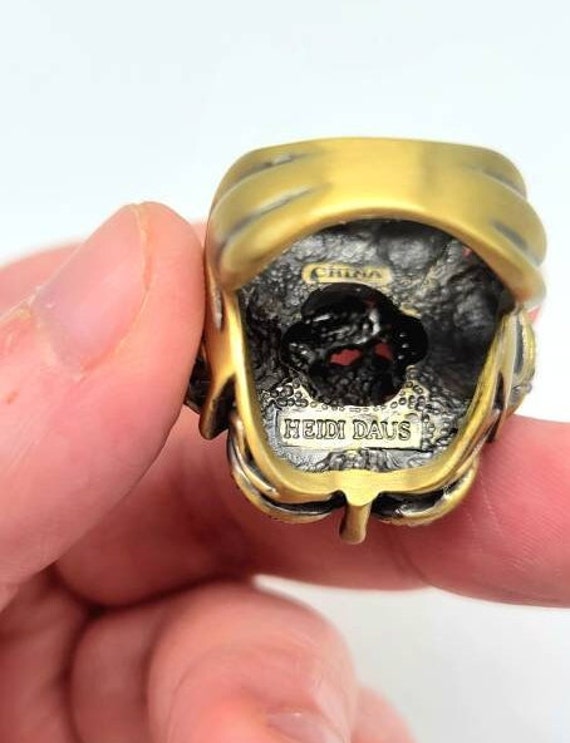 Flower Statement Ring, Large Flower Ring, Big Flo… - image 10