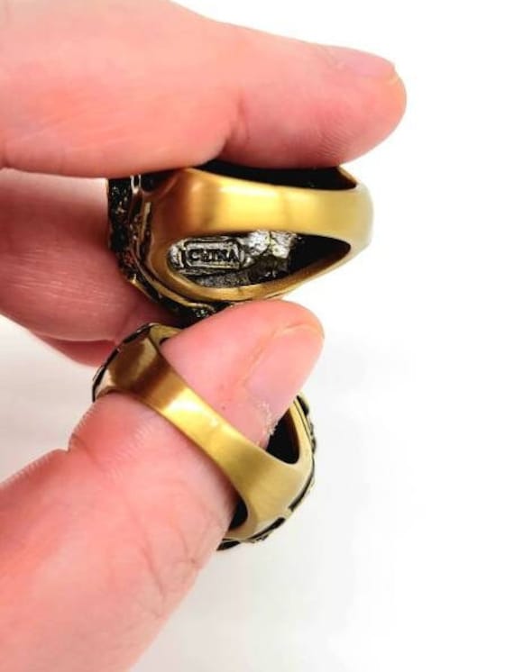 Flower Statement Ring, Crystal Flower Ring, Gemst… - image 9