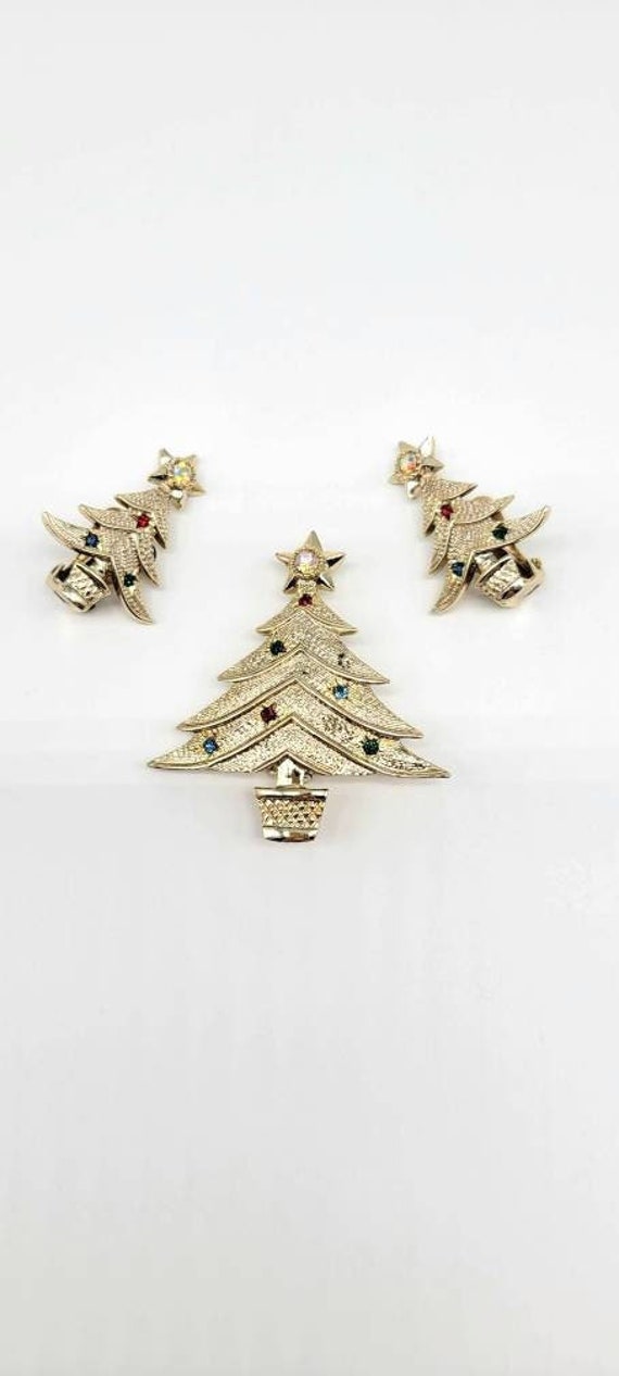 Christmas Tree Jewelry Set, Christmas Jewelry Set,