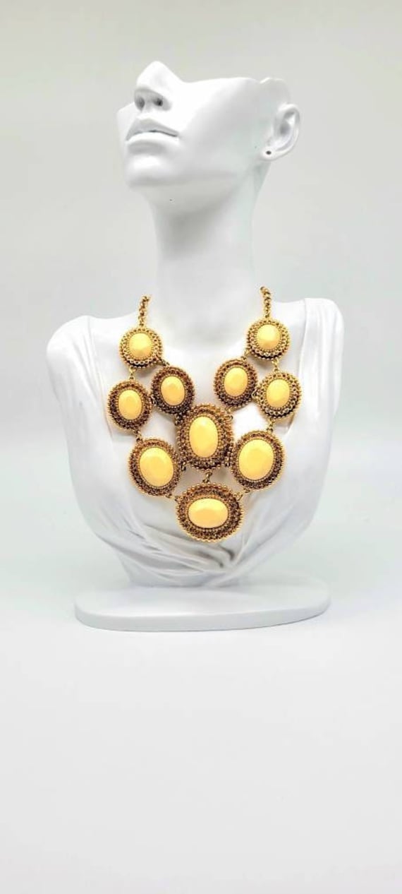 Kate Spade Necklace, Antique Bib Necklace, Oval St