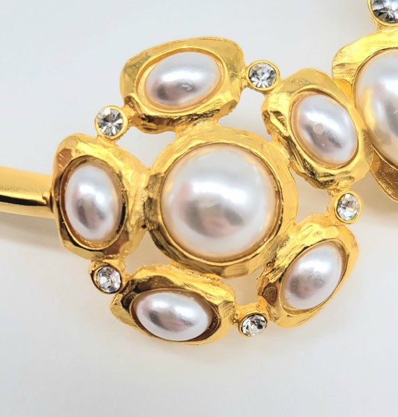 Kenneth Jay Lane Necklace, Mabe Pearl Necklace, P… - image 5