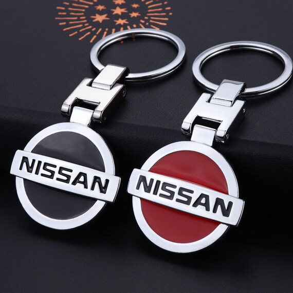 3D Twosided for Nissan Vehicle Automobile Metal Key Ring Car Etsy