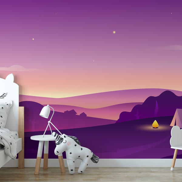 Nursery Wallpaper Etsy