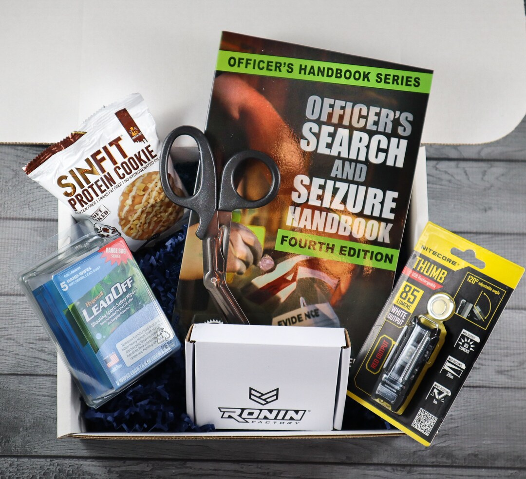 Shieldbox Police Officer Gear Gift Box Etsy