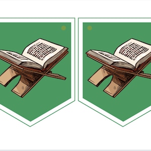 Ameen Mubarak Banner & Cupcake Toppers (PDF Download)