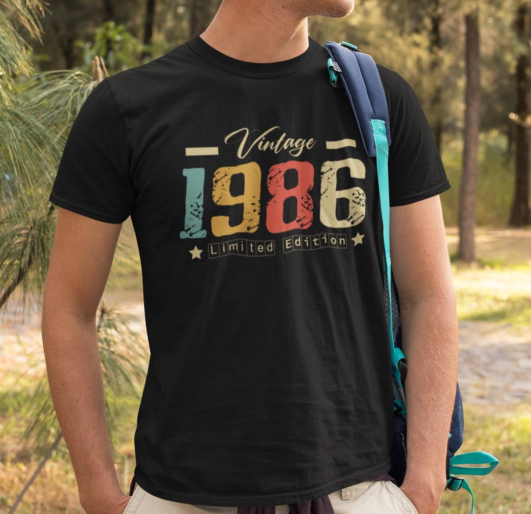 Débardeur Vintage "Legend Since 1986" - Édition Limitée - Coupe Classique Légère - Pour Homme - 8