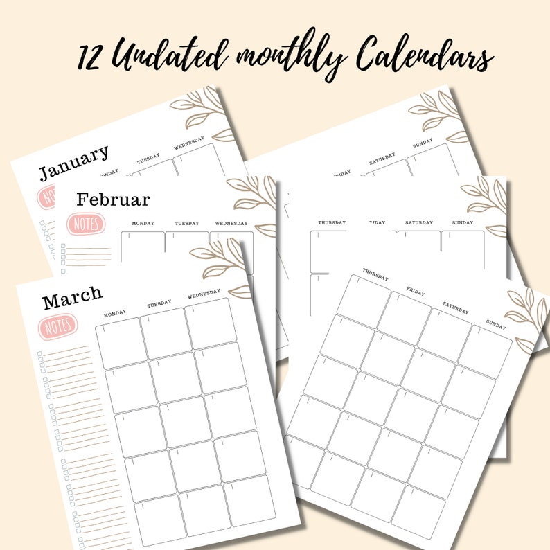 Printable Budget Planner Bundle | Weekly & Monthly Finance Tracker ...