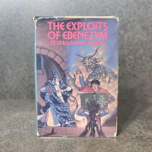 The Exploits Of Ebenezum Craig Shaw Gardner Vintage 1987 Book Club Edition