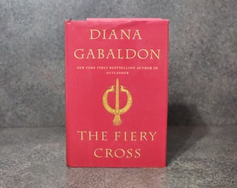 The Fiery Cross Diana Gabaldon Signed 1st Edition 1st Printing Canada Outlander
