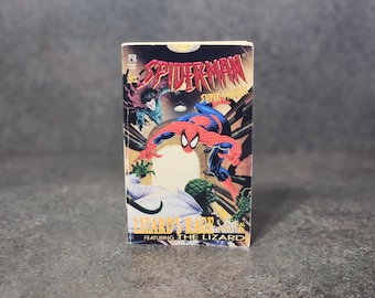 Spiderman Super Thriller Lizard's Revenge Neal Barrett Jr. Vintage 1997 Paperback