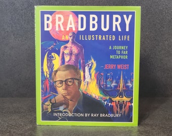 Bradbury Una vida ilustrada Un viaje a la metáfora Jerry Weist Vintage 2002 Tapa dura