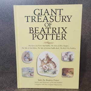 Giant Treasury Of Beatrix Potter Vintage 1984 Hardcover