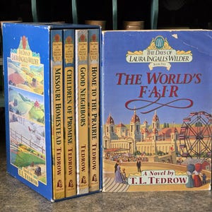 Days Of Laura Ingalls Wilder Box Set T.L. Tedrow Fünfer Set Vintage 90er Jahre