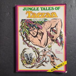 Contos da Selva de Tarzan Edgar Rice Burroughs Burne Hogarth 1ª Edição/Impressão 1976