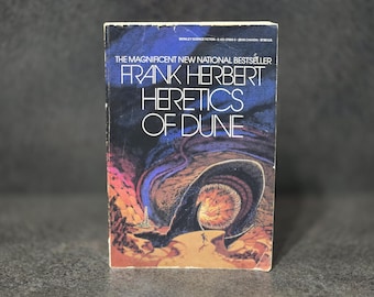 Heretics Of Dune Frank Herbert Vintage 1985 Berkeley Trade Paperback