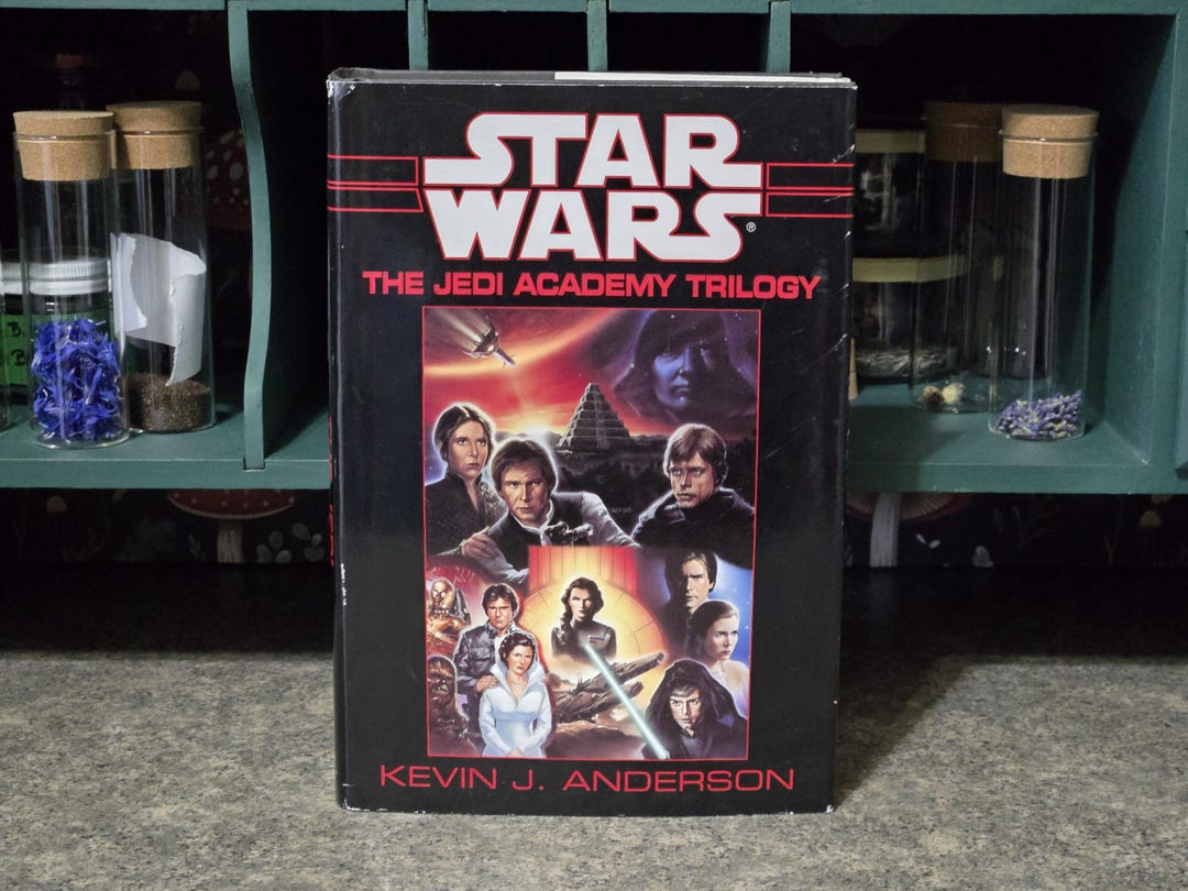 Star Wars the Jedi Academy Trilogy Vintage 1994 Book Club Edition ...