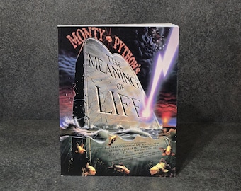 Monty Python's The Meaning Of Life Scriptbook Vintage 1990 Gilliam Idle Cleese
