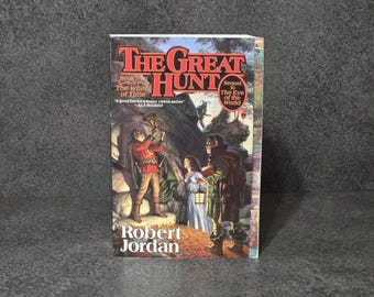 La grande caccia di Robert Jordan, annata 1990, prima edizione tascabile, La ruota del tempo
