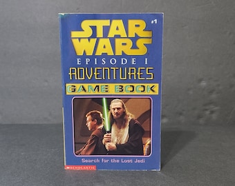 Star Wars Episode 1 Abenteuer Spielbuch Die Suche nach den verlorenen Jedi 1999 Scholastic Taschenbuch