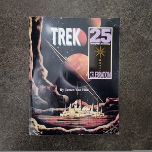 Star Trek Twenty Fifth Anniversary Vintage James Van Hise 1991 First Printing Softcover