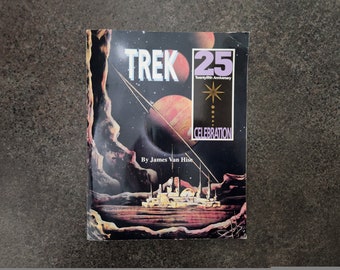 Star Trek Twenty Fifth Anniversary Vintage James Van Hise 1991 First Printing Softcover