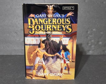 Dangerous Journeys The Anubis Murders Gary Gygax Hardcover 1992