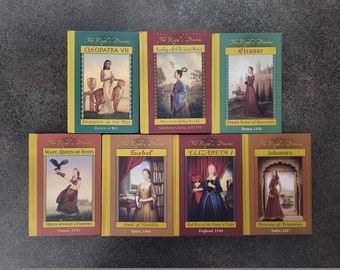 Royal Diaries Set Of Seven Vintage 90's 00's Hardcovers Scholastic