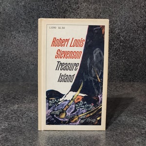 Treasure Island Robert Louis Stevenson Vintage 1965 Hardcover 8th Printing