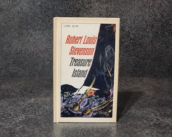 La isla del tesoro Robert Louis Stevenson Vintage 1965 Tapa dura 8.ª impresión