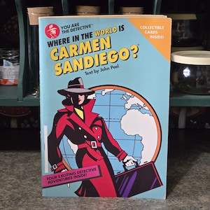 Where In The World Is Carmen San Diego, millésime 1991 Couverture souple