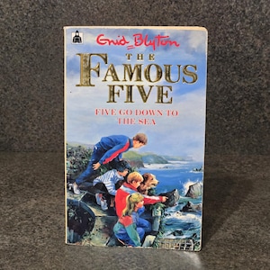 Five Go Down To The Sea Enid Blyton Vintage 1991 UK Paperback