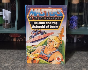 Masters Of The Universe He-Man And The Asteroid Of Doom Vintage 1986 First Edition