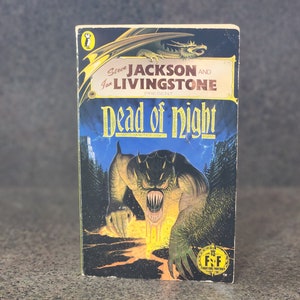 Dead Of Night Fighting Fantasy Vintage 1989 First Edition Paperback RPG Livingstone