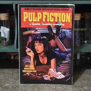 Pulp Fiction Quentin Tarantino Screenplay Vintage 1994 Softcover