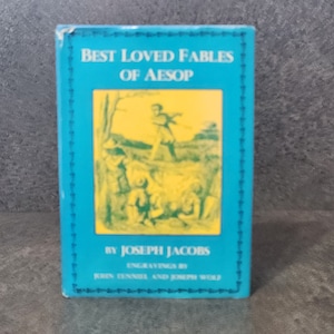 Die beliebtesten Fabeln von Aesop Joseph Jacobs Undatiert Vintage Avenel Hardcover