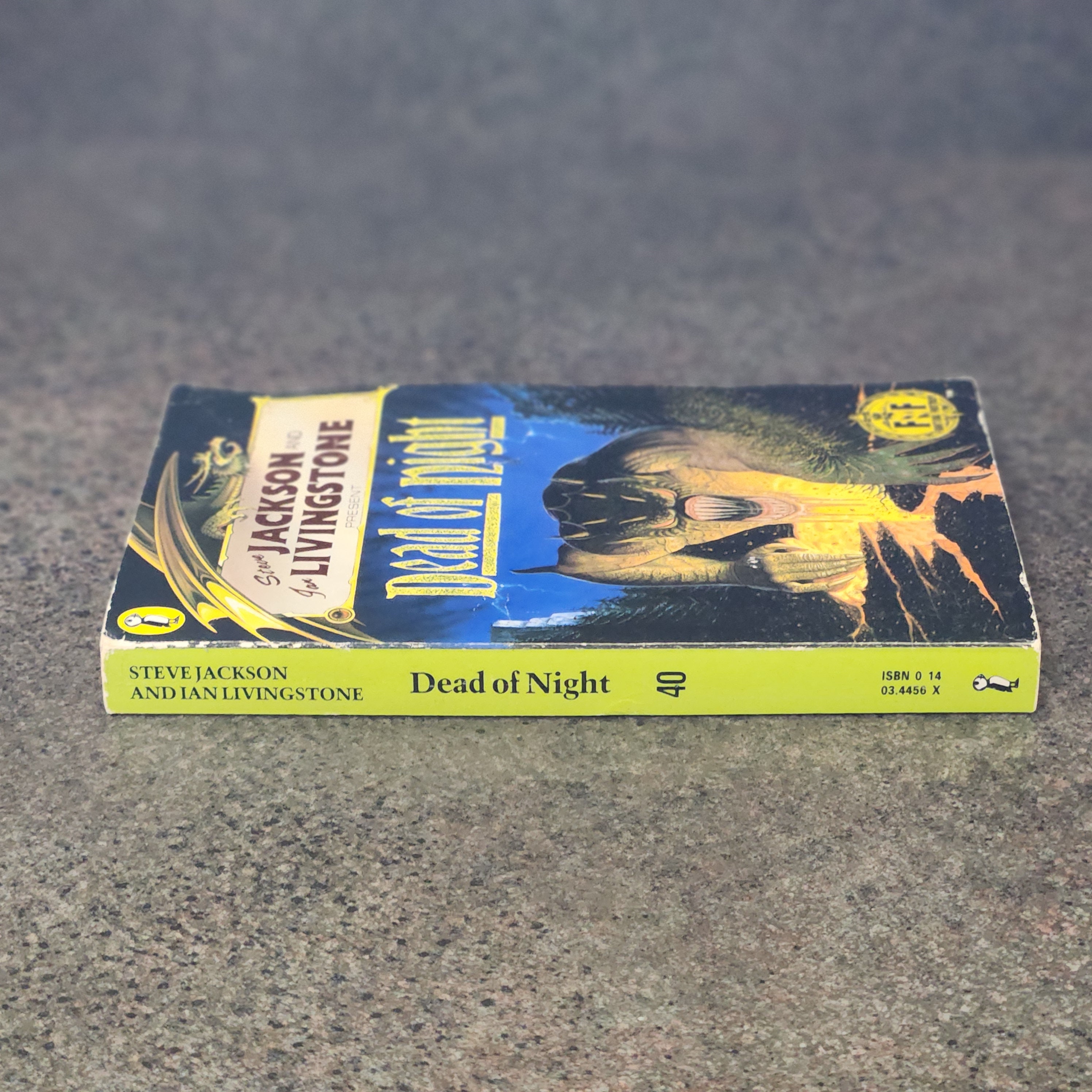 Dead of Night Fighting Fantasy Vintage 1989 First Edition