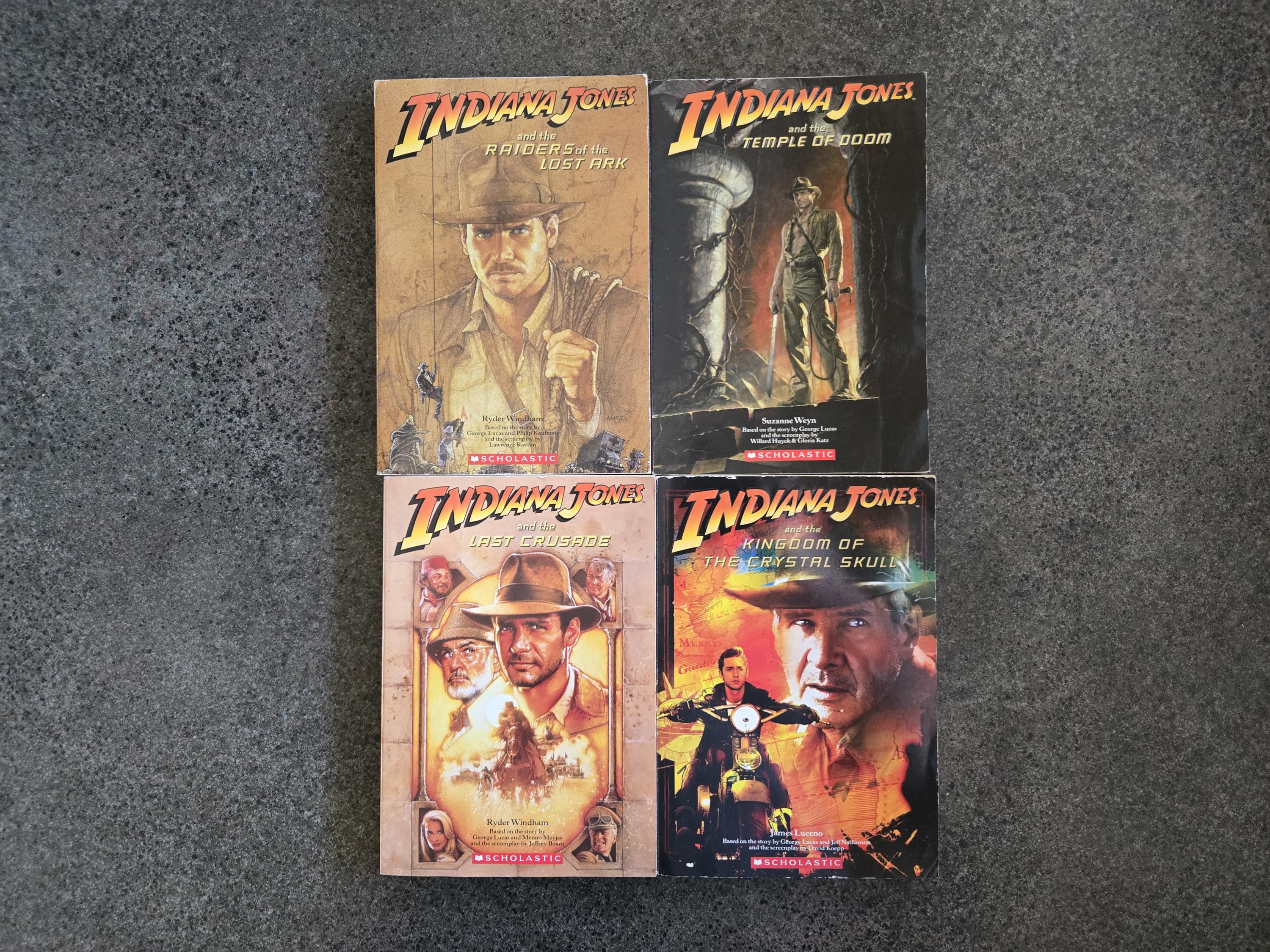 Indiana Jones Scholastic Young Adult Novels 2000's Raiders Temple
