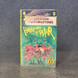 Phantoms Of Fear Fighting Fantasy Vintage 1987 First Edition RPG Paperback Livingstone