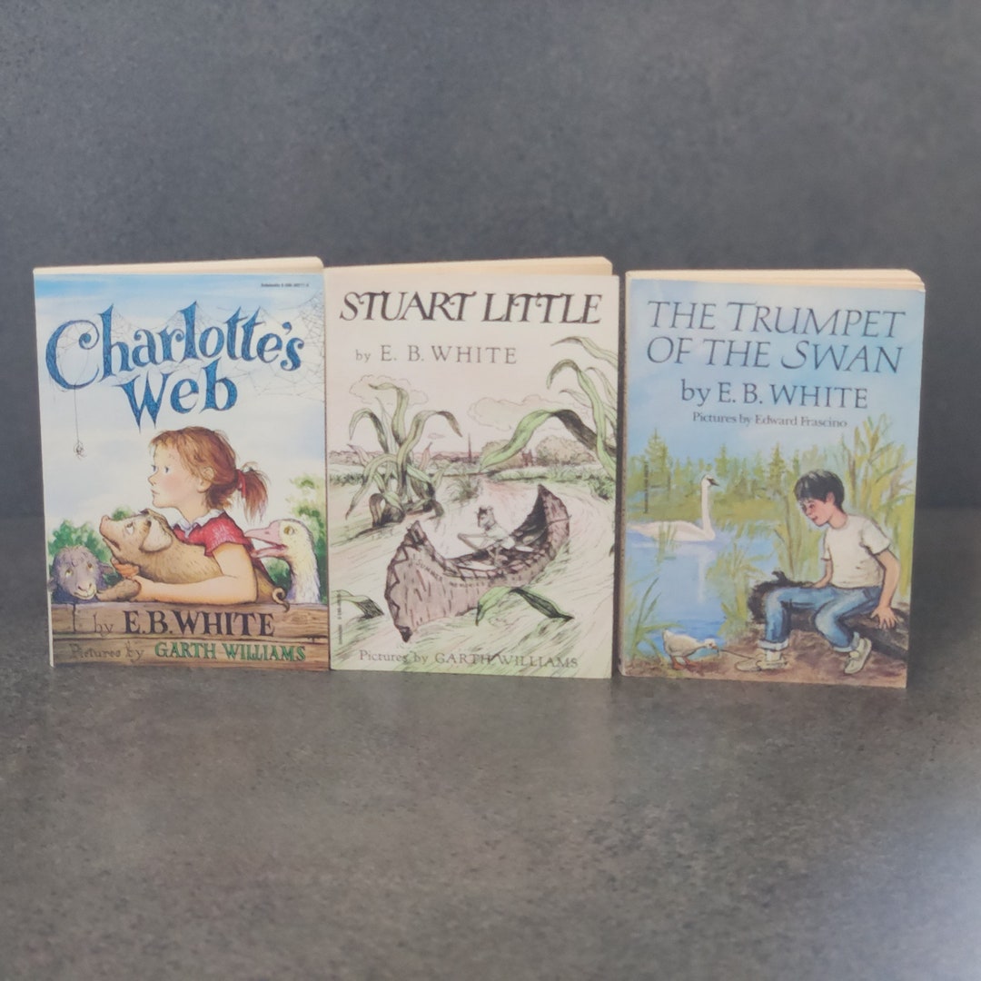 E.B. White Treasury Three Book Boxset Charlotte's Web Vintage 1980's ...