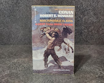 Ein Gentleman von Bear Creek Robert E. Howard Vintage 1975 Erstes Taschenbuch Illustriert