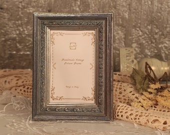 BeneFrame Handmade Vintage Wood Picture Frame - 4x6  , 5x7  - SEA22 –