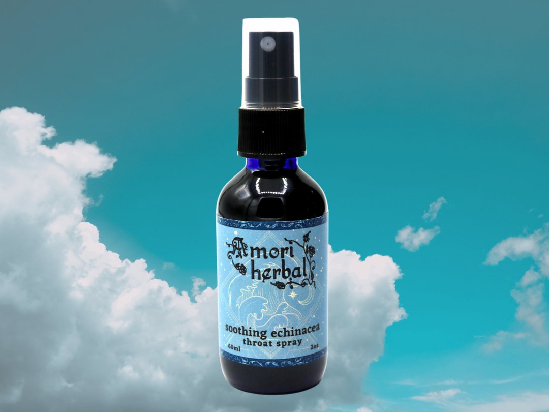 Soothing Echinacea Throat Spray. Sore Throat Relief Etsy Canada