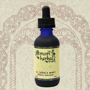 SAINT JOHN’S WORT tincture, Hypericum perforatum. sjw, st. johhs wort, Simple, Organic, 2oz